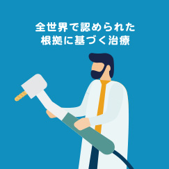 全世界で認められた根拠に基づく治療